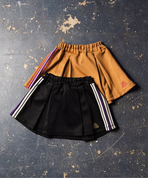 BREEZE(ブリーズ)の「【BREEZE NEW JACK】サイドラインボックスプリーツスカート(スカート・キッズ・ベージュ/ブラック・100/120/140)」の3枚目の写真