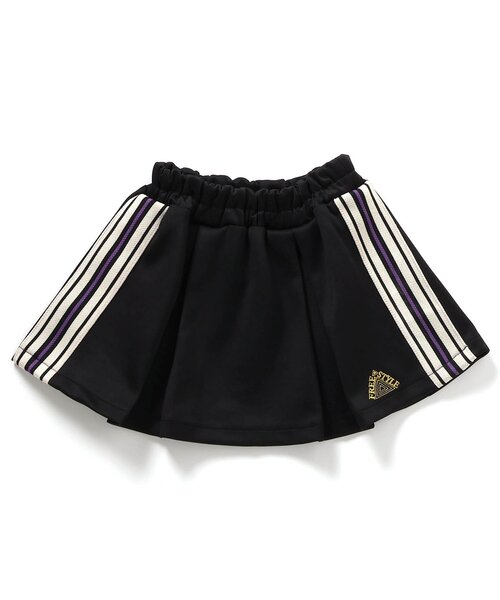 BREEZE(ブリーズ)の「【BREEZE NEW JACK】サイドラインボックスプリーツスカート(スカート・キッズ・ベージュ/ブラック・100/120/140)」の5枚目の写真