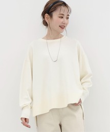 AMERICAN HOLIC（アメリカンホリック）の「バイパチサイドスリットニットプルオーバー（ニット/セーター・レディース）」