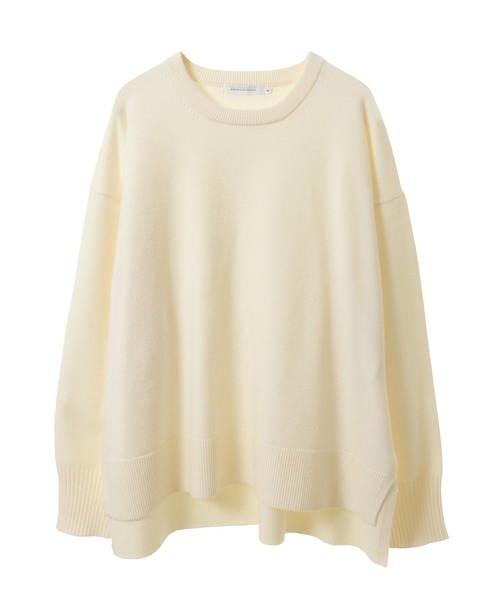 【COMME des GARCONS】サイドスリットニット　ロング丈 CDGカーディガン-アウトサイドシーム ロングバック