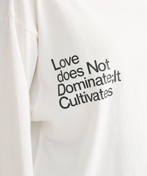 ELENCARE DUE(エレンカーレデュエ)の「・ELENCARE DUE 2ロゴptロンTEE(Tシャツ/カットソー・レディース・ブルー/オフホワイト/杢グレー/ブラック・FREE)」の11枚目の写真