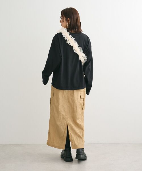 ELENCARE DUE(エレンカーレデュエ)の「・ELENCARE DUE 2ロゴptロンTEE(Tシャツ/カットソー・レディース・ブルー/オフホワイト/杢グレー/ブラック・FREE)」の20枚目の写真