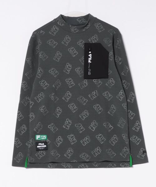 FILA GOLF(フィラゴルフ )の「【FILA GOLF/フィラゴルフ】モックネック長袖シャツ ゴルフ(シャツ/ブラウス・メンズ・ダークグレー/ブラック・LARGE/X-LARGE/XX-LARGE/MEDIUM)」の15枚目の写真