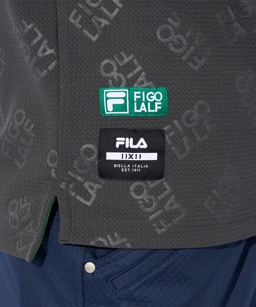 FILA GOLF(フィラゴルフ )の「【FILA GOLF/フィラゴルフ】モックネック長袖シャツ ゴルフ(シャツ/ブラウス・メンズ・ダークグレー/ブラック・LARGE/X-LARGE/XX-LARGE/MEDIUM)」の13枚目の写真