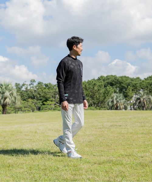FILA GOLF(フィラゴルフ )の「【FILA GOLF/フィラゴルフ】モックネック長袖シャツ ゴルフ(シャツ/ブラウス・メンズ・ダークグレー/ブラック・LARGE/X-LARGE/XX-LARGE/MEDIUM)」の16枚目の写真