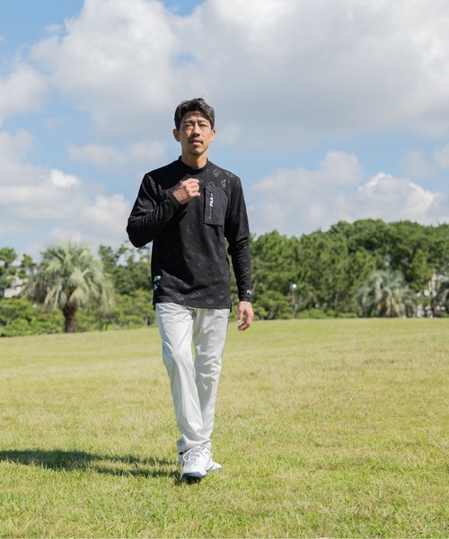 FILA GOLF(フィラゴルフ )の「【FILA GOLF/フィラゴルフ】モックネック長袖シャツ ゴルフ(シャツ/ブラウス・メンズ・ダークグレー/ブラック・LARGE/X-LARGE/XX-LARGE/MEDIUM)」の17枚目の写真