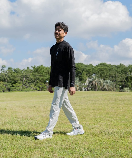 FILA GOLF(フィラゴルフ )の「【FILA GOLF/フィラゴルフ】モックネック長袖シャツ ゴルフ(シャツ/ブラウス・メンズ・ダークグレー/ブラック・LARGE/X-LARGE/XX-LARGE/MEDIUM)」の18枚目の写真