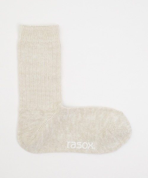rasox(ラソックス)の「rasox(ラソックス)/ カラーラメ・リブクルー(ソックス/靴下・レディース・ネイビー/ピンク/チャコールグレー/ブラック・LARGE/MEDIUM/SMALL)」の20枚目の写真