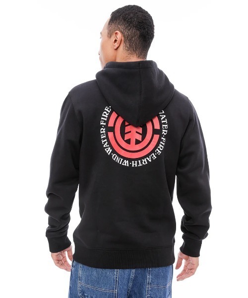 ELEMENT メンズ SEAL BP HOOD パーカー 【2024年秋冬モデル】/エレメントプルオーバーパーカー・フーディー