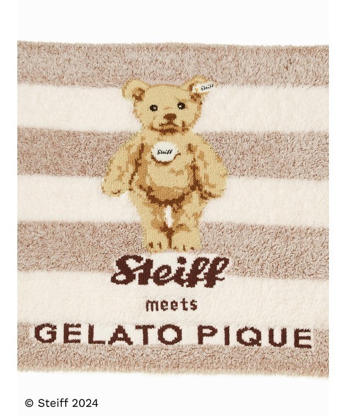 gelato pique（ジェラートピケ）の「【Steiff】ブランケット