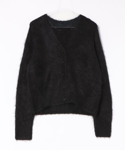 ALLSAINTS（オールセインツ）の「VORTEX V-NECK RELAXED FIT CARDIGAN | VORTEX Vネック リラックス フィット カーディガン（カーディガン/ボレロ・レディース・ブラック・S/M/XS/L）」の11枚目の写真