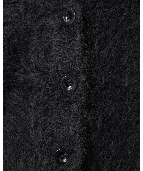 ALLSAINTS（オールセインツ）の「VORTEX V-NECK RELAXED FIT CARDIGAN | VORTEX Vネック リラックス フィット カーディガン（カーディガン/ボレロ・レディース・ブラック・S/M/XS/L）」の9枚目の写真