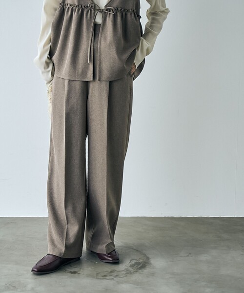 coen（コーエン）の「【そうコレ! 】ウールライクキャミソールセットアップ（サロペット/オーバーオール・レディース・ブラック/モカ/ベージュ・L/M）」の12枚目の写真