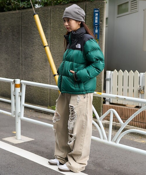 THE NORTH FACE ダウンMグリーン　ショートヌプシジャケット THE NORTH FACE（ザノースフェイス）の「THE NORTH FACE/ザ・ノース