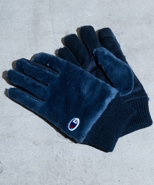 Champion(チャンピオン)の「【k】〔Champion/チャンピオン〕メンズボア グローブ/手袋(手袋・メンズ・ブラウン/ネイビー/ブラック/チャコールグレー・FREE)」の18枚目の写真
