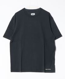 BANKS（バンクス）の「DESIGN TEE/BANKS JOURNAL(バンクスジャーナル)ダークグレイシンプル無地半袖Tシャツ（Tシャツ/カットソー・メンズ）」
