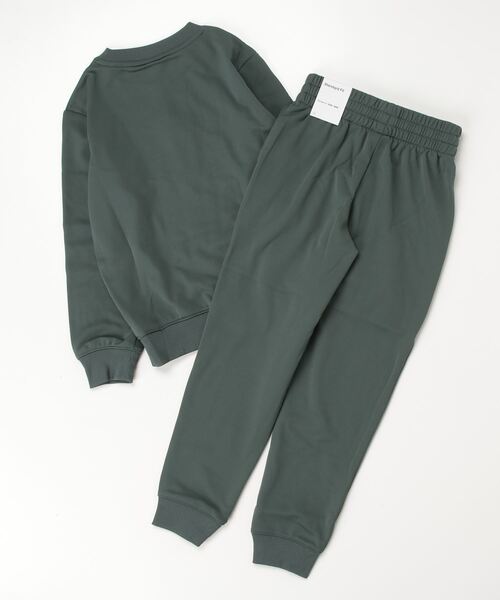 NIKE(ナイキ)の「ナイキ NIKE ナイキ YTH NSW POLY ハイブリッド クルー トラックスーツ(ジャージ・キッズ・ダークグリーン・130cm/140cm/150cm/160cm)」の2枚目の写真