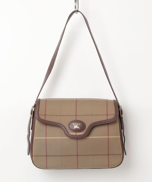 レアBurberry チェック柄 ショルダーバッグ 中型 楽天市場】バーバリー チェック柄 ショルダーバッグ キャンバス