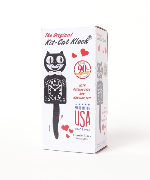 bpr BEAMS(ビーピーアール ビームス )の「【ビームスの百名品】California Clock / Kit-Cat Klock ブラック(掛け時計・レディース・ブラック・ONE SIZE)」の6枚目の写真