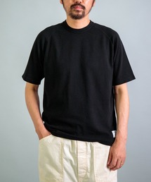 [OMNIGOD mens / オムニゴッド] KLフライス ラグランショートスリーブティーシャツ