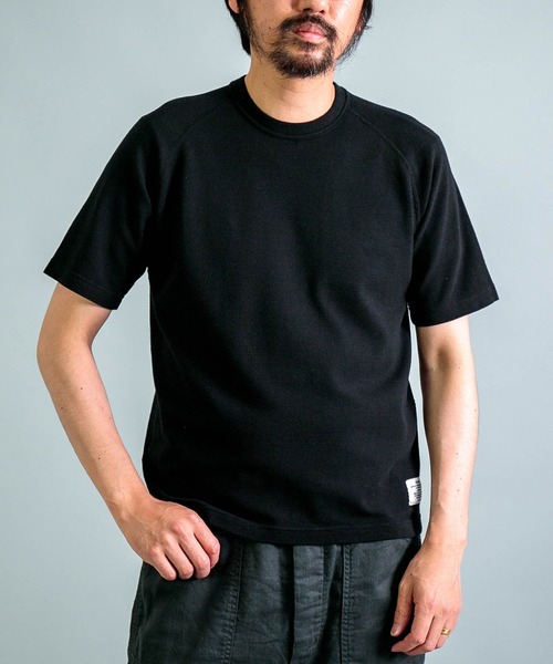 OMNIGOD mens / オムニゴッド] KLフライス ラグランショート