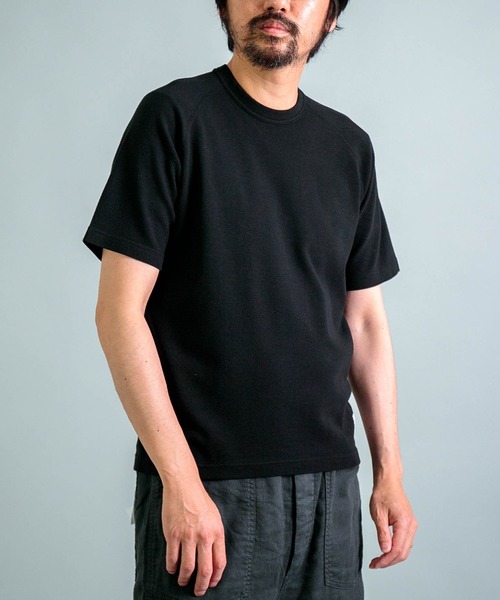 tシャツ 「OMNIGOD womens / オムニゴッド」 KLフライス クルーネックロングスリーブTシャツ レディース OMNIGOD womens]KLフライス クルーネックロングスリーブTシャツ