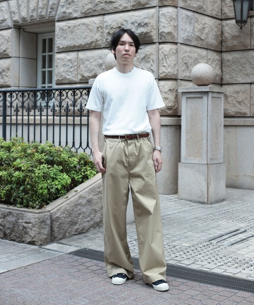 OMNIGOD（オムニゴッド）の「[OMNIGOD mens / オムニゴッド] KLフライス ラグランショートスリーブティーシャツ（Tシャツ/カットソー・メンズ・ブラック/ネイビー/ホワイト/シルバー・3/2/4）」の5枚目の写真