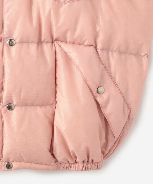 MONITALY(モニタリー)の「monitaly | ナイロン ダウンジャケット PINK WOMEN(ダウンジャケット/コート・レディース・ピンク・XS)」の9枚目の写真