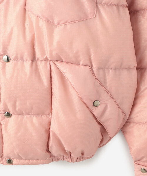 MONITALY(モニタリー)の「monitaly | ナイロン ダウンジャケット PINK WOMEN(ダウンジャケット/コート・レディース・ピンク・XS)」の12枚目の写真