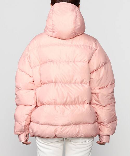 MONITALY(モニタリー)の「monitaly | ナイロン ダウンジャケット PINK WOMEN(ダウンジャケット/コート・レディース・ピンク・XS)」の4枚目の写真