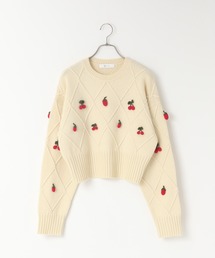 yuw | FRUIT KNIT プルオーバー 253113(ニット/セーター)