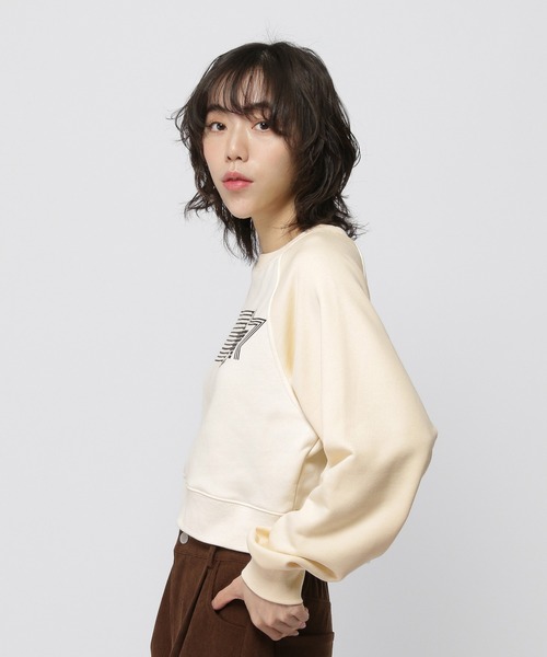 3.3 Field Trip （3.3フィールドトリップ）の「3.3 Field Trip／スターロゴプルオーバー（スウェット・レディース・クリーム/グレー・FREE）」の18枚目の写真