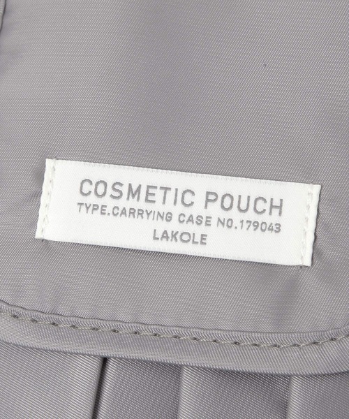 LAKOLE（ラコレ）の「スタンドブラシコスメケース / 242475（ポーチ・レディース・グレー・FREE）」の5枚目の写真