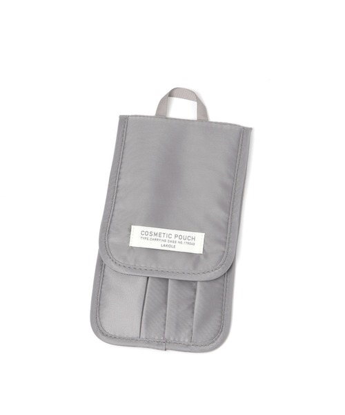 LAKOLE（ラコレ）の「スタンドブラシコスメケース / 242475（ポーチ・レディース・グレー・FREE）」の13枚目の写真