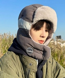 NOWLE（ノウル）の「【NOWLE】取り外し可能マスク付き フライトキャップ（キャップ）」