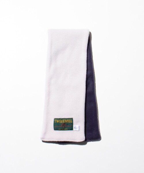 TWEED MILL（ツイードミル）の「【TWEED MILL/ツイードミル】GLOSTER別注 差し込みFLEECE SCARF マフラー（マフラー・メンズ・ブラック/グレー/オフホワイト/イエロー/ブルー/ブルー系その他・FREE）」の8枚目の写真