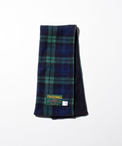 TWEED MILL（ツイードミル）の「【TWEED MILL/ツイードミル】GLOSTER別注 差し込みFLEECE SCARF マフラー（マフラー・メンズ・ブラック/グレー/オフホワイト/イエロー/ブルー/ブルー系その他・FREE）」の11枚目の写真