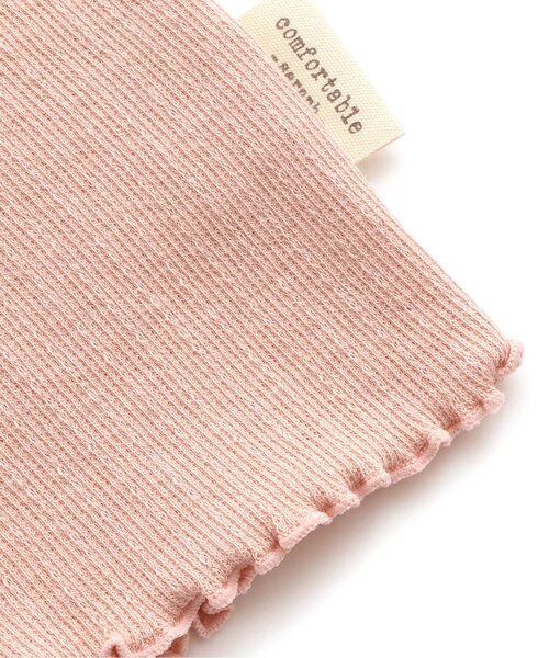 Seraph（セラフ）の「【ジュニア対応】セーラーカラーリブトップス（Tシャツ/カットソー・キッズ・ベージュ/サックスブルー/オフホワイト/ピンク・100/140/130/120/110/90/80）」の14枚目の写真