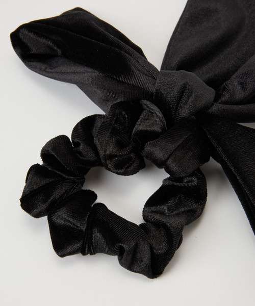 BARNYARDSTORM(バンヤードストーム)の「BARNYARDSTORM / ベロアリボンヘアアクセ(ヘアゴム・レディース・ブラック・FREE)」の11枚目の写真
