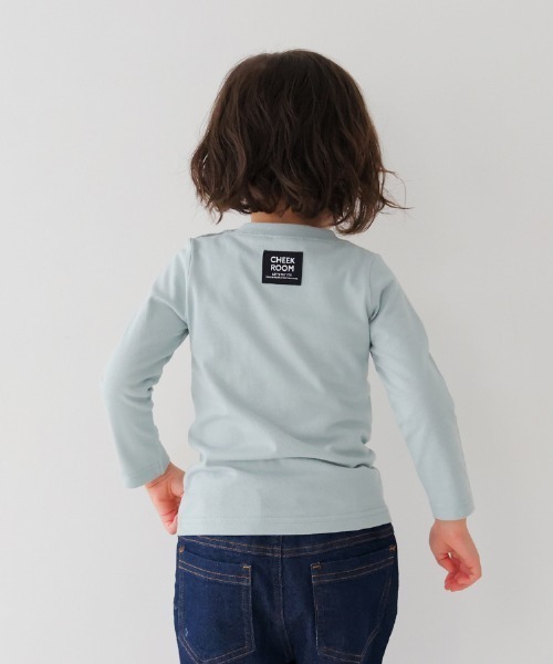 CHEEK ROOM（チークルーム）の「CHEEK ROOM/チークルーム 干支おばけロングＴシャツ（Tシャツ/カットソー・キッズ・ピンク/サックスブルー/グリーン・80ｃｍ/90cm/100cm/110cm/120cm/130cm）」の14枚目の写真