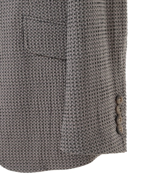 MEN'S BIGI(メンズビギ)の「【ACTIVE TAILOR/アクティブテイラー】3Dサッカープリントストレッチジャケット<EASY CARE>(テーラードジャケット・メンズ・ネイビー/ブルー/グレー・04/03/02/01)」の10枚目の写真