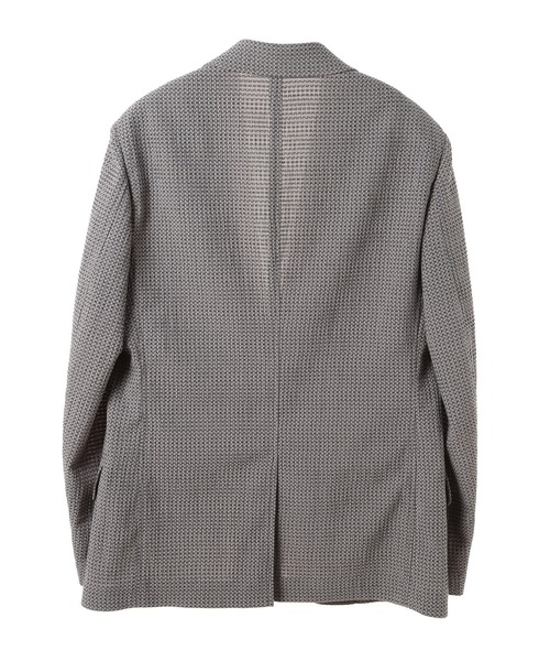 MEN'S BIGI(メンズビギ)の「【ACTIVE TAILOR/アクティブテイラー】3Dサッカープリントストレッチジャケット<EASY CARE>(テーラードジャケット・メンズ・ネイビー/ブルー/グレー・04/03/02/01)」の13枚目の写真