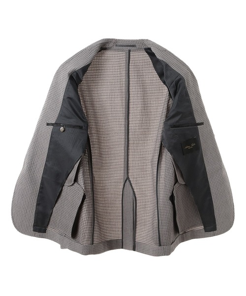 MEN'S BIGI(メンズビギ)の「【ACTIVE TAILOR/アクティブテイラー】3Dサッカープリントストレッチジャケット<EASY CARE>(テーラードジャケット・メンズ・ネイビー/ブルー/グレー・04/03/02/01)」の11枚目の写真