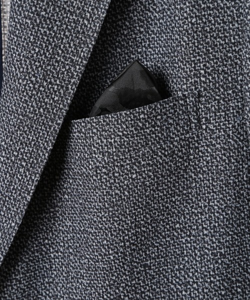 MEN'S BIGI(メンズビギ)の「【ACTIVE TAILOR/アクティブテイラー】3Dサッカープリントストレッチジャケット<EASY CARE>(テーラードジャケット・メンズ・ネイビー/ブルー/グレー・04/03/02/01)」の6枚目の写真