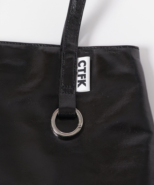 CONTROL FREAK / CTFK（コントロールフリーク）の「CONTROL FREAK　DAYトート（トートバッグ・レディース・ホワイト/ブラック/ゴールド・ONE）」の4枚目の写真