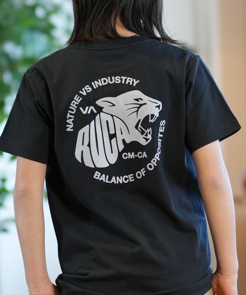 RVCA(ルーカ)の「RVCA/ルーカ KIDS TIGER WAVE ST キッズ Tシャツ BF045-P22(Tシャツ/カットソー・キッズ・スミクロ/ホワイト/ブラック・150cm/160cm/140cm/130cm)」の13枚目の写真