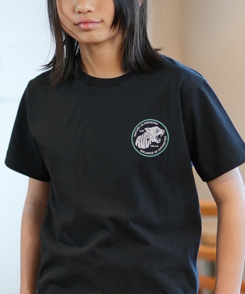 RVCA(ルーカ)の「RVCA/ルーカ KIDS TIGER WAVE ST キッズ Tシャツ BF045-P22(Tシャツ/カットソー・キッズ・スミクロ/ホワイト/ブラック・150cm/160cm/140cm/130cm)」の14枚目の写真