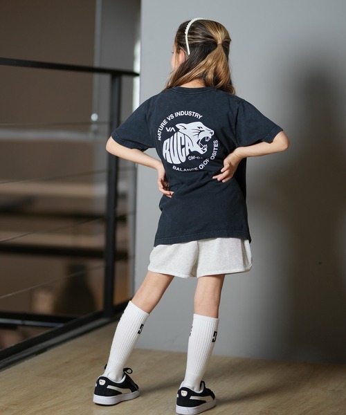 RVCA(ルーカ)の「RVCA/ルーカ KIDS TIGER WAVE ST キッズ Tシャツ BF045-P22(Tシャツ/カットソー・キッズ・スミクロ/ホワイト/ブラック・150cm/160cm/140cm/130cm)」の17枚目の写真