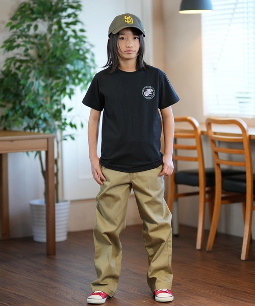 RVCA(ルーカ)の「RVCA/ルーカ KIDS TIGER WAVE ST キッズ Tシャツ BF045-P22(Tシャツ/カットソー・キッズ・スミクロ/ホワイト/ブラック・150cm/160cm/140cm/130cm)」の10枚目の写真