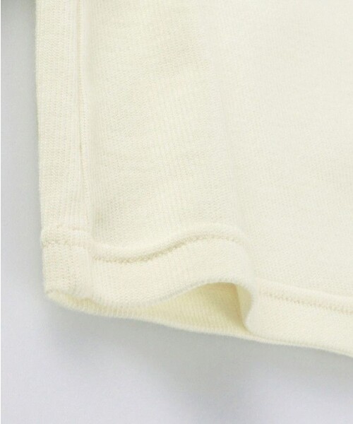 BRANSHES(ブランシェス)の「袖フリル長袖Tシャツ(Tシャツ/カットソー・キッズ・アイボリー/ブラック・100/90/120/110/140/130/150)」の7枚目の写真